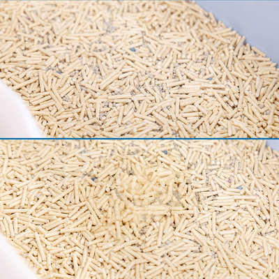 Arena gatos reciclable biodegradable mixta desechable WC de bentonita y tofu para gatos 2KG 5 litros